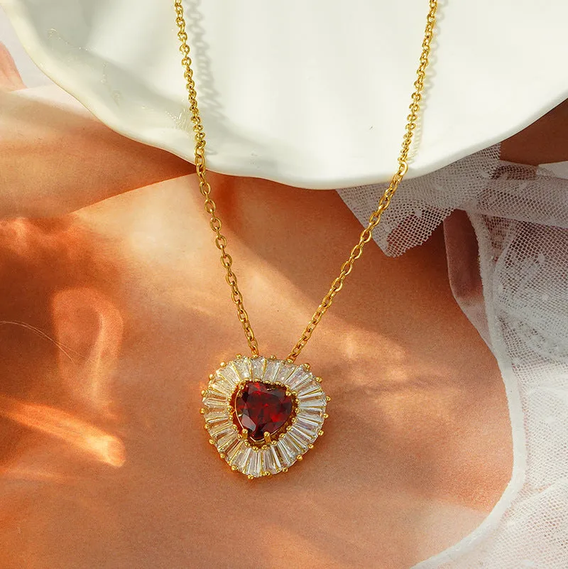 Love Niche luxury Exquisite  Necklace