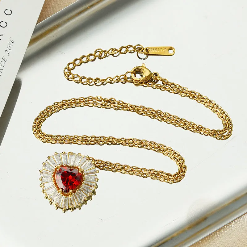 Love Niche luxury Exquisite  Necklace