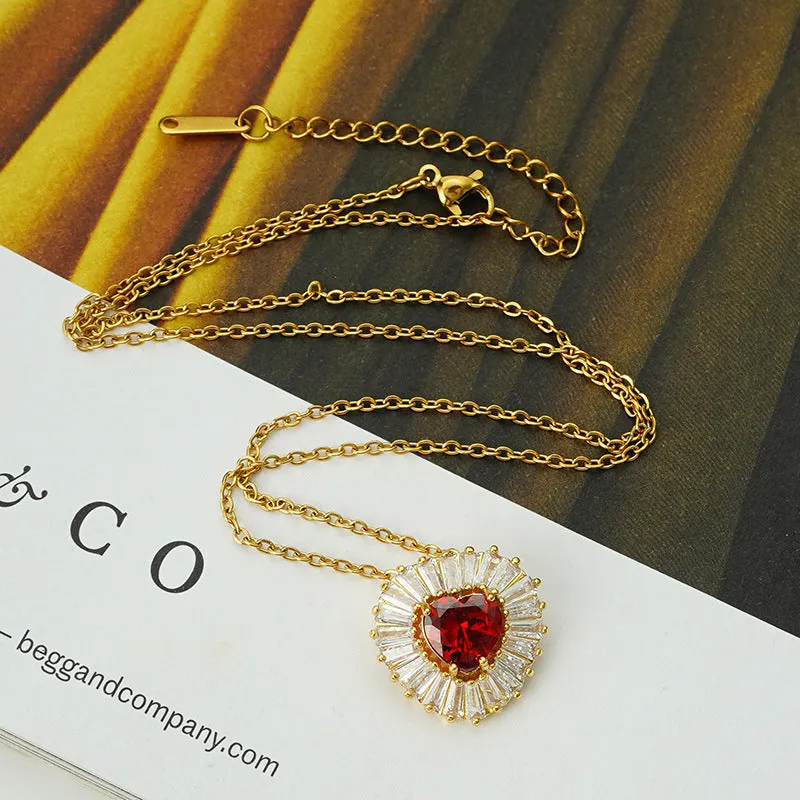 Love Niche luxury Exquisite  Necklace