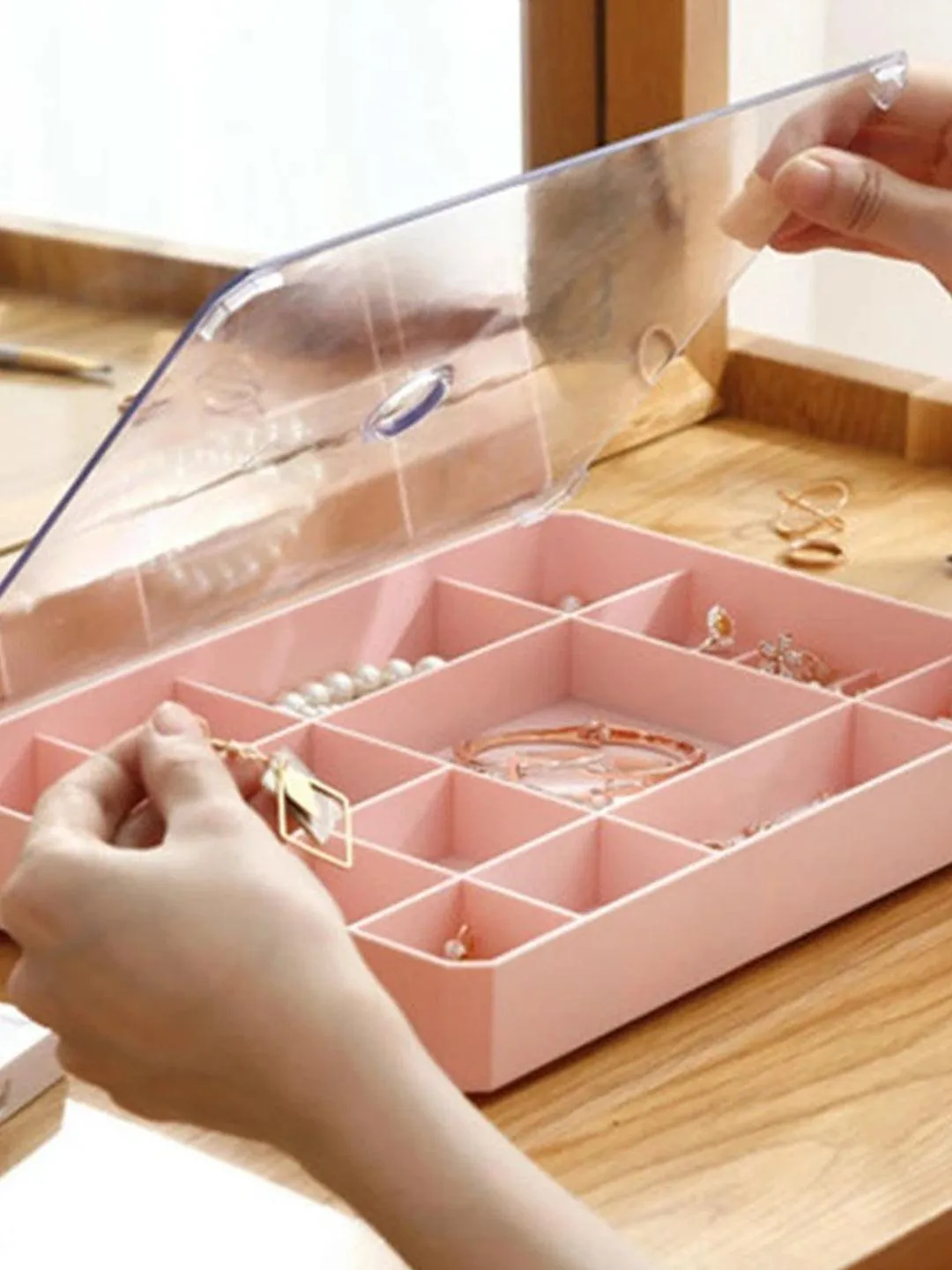 Market99 Makeup Organizer For Rings Earrings Necklaces