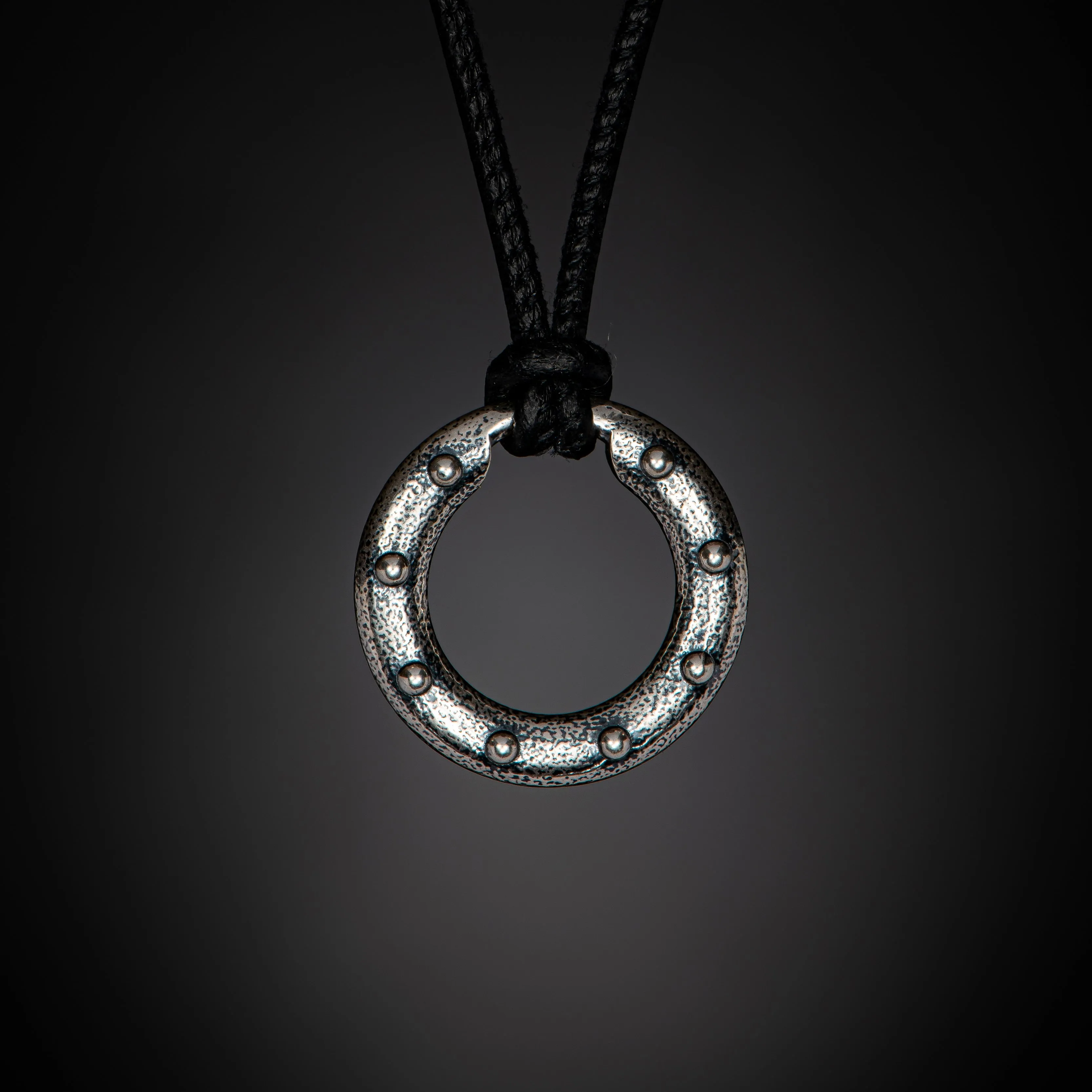 Men's Sterling Silver Orbit Pendant by William Henery Studio