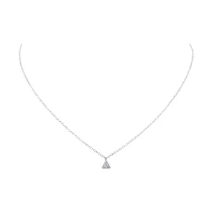 Mini Necklace - Diamond Cluster