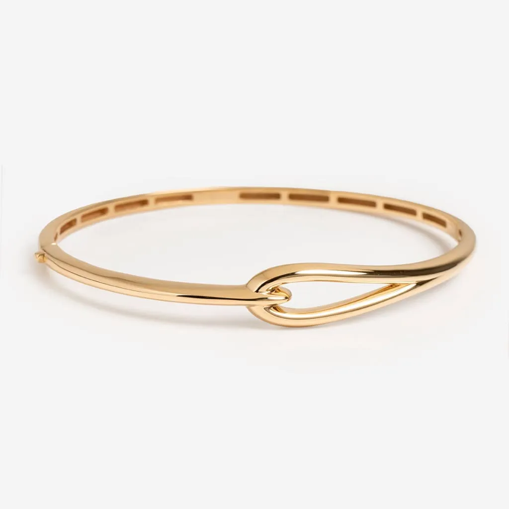 Mirth Bangle | 9ct Gold