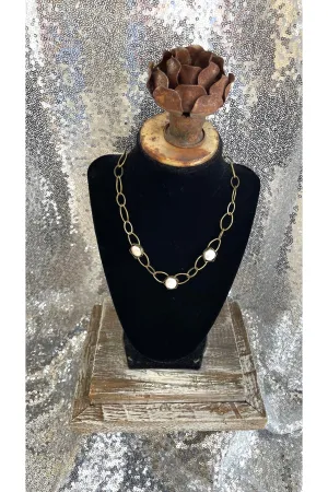 Modern Pearl Necklace