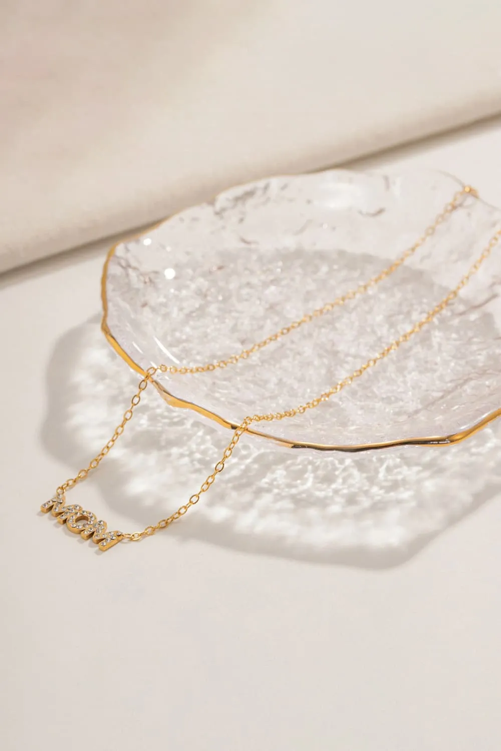 MOM Stainless Steel Necklace