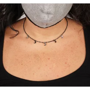 Moon Beaded Necklace