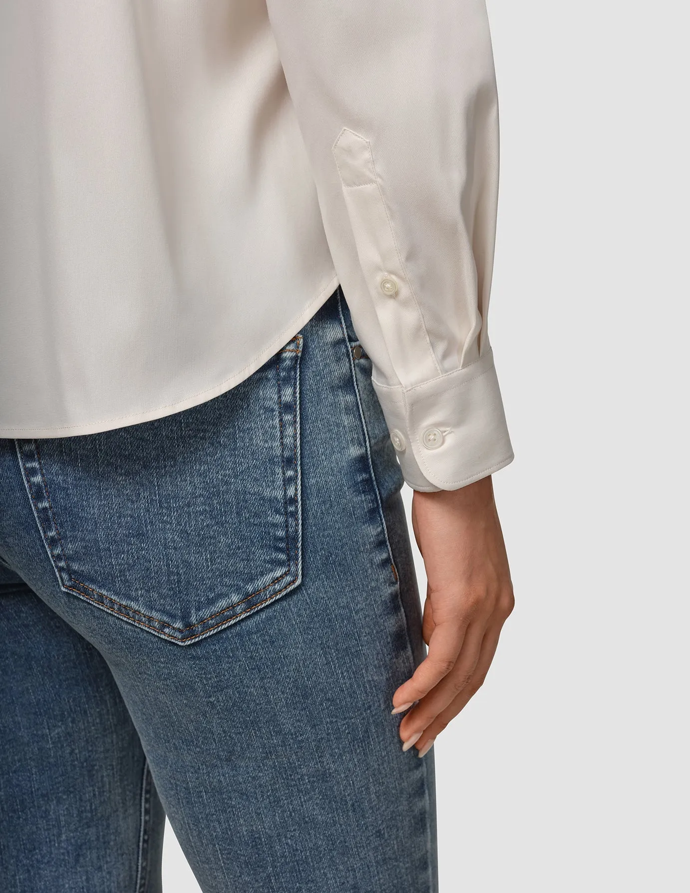 Oxford Shirt White Orchid