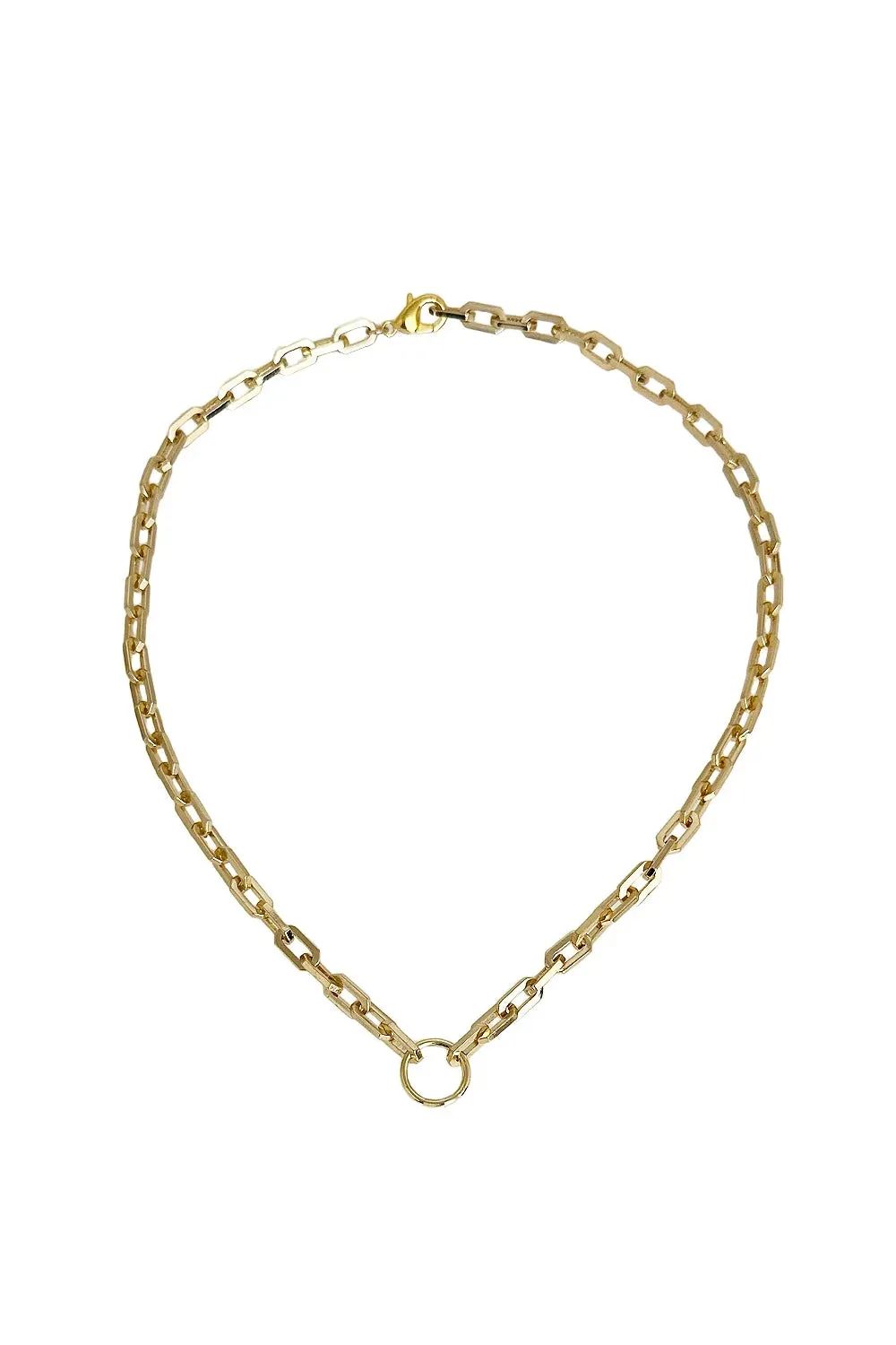 Pamela 18" Link Necklace Gold