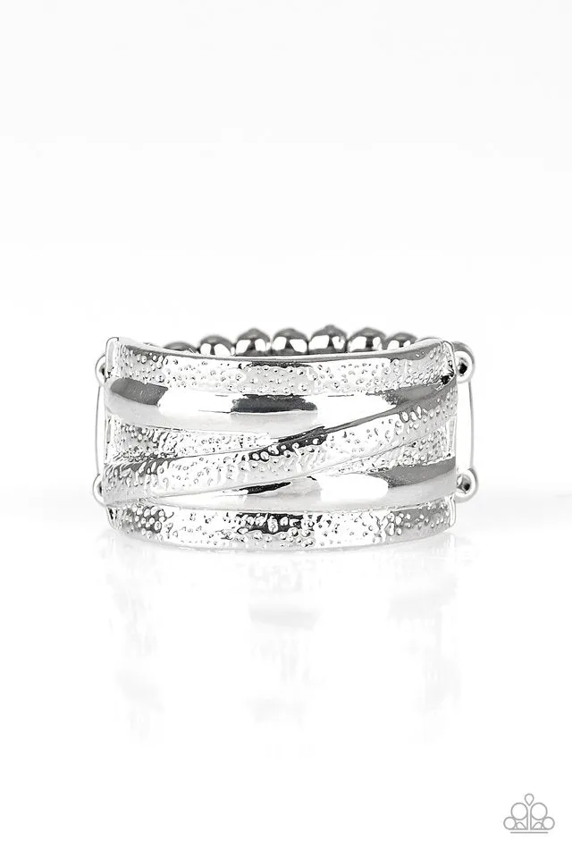 Paparazzi Ring ~ Rise and Shine - Silver