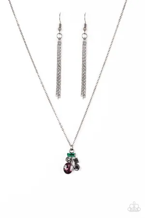 Paparazzi Time To Be Timeless Multi Short Necklace