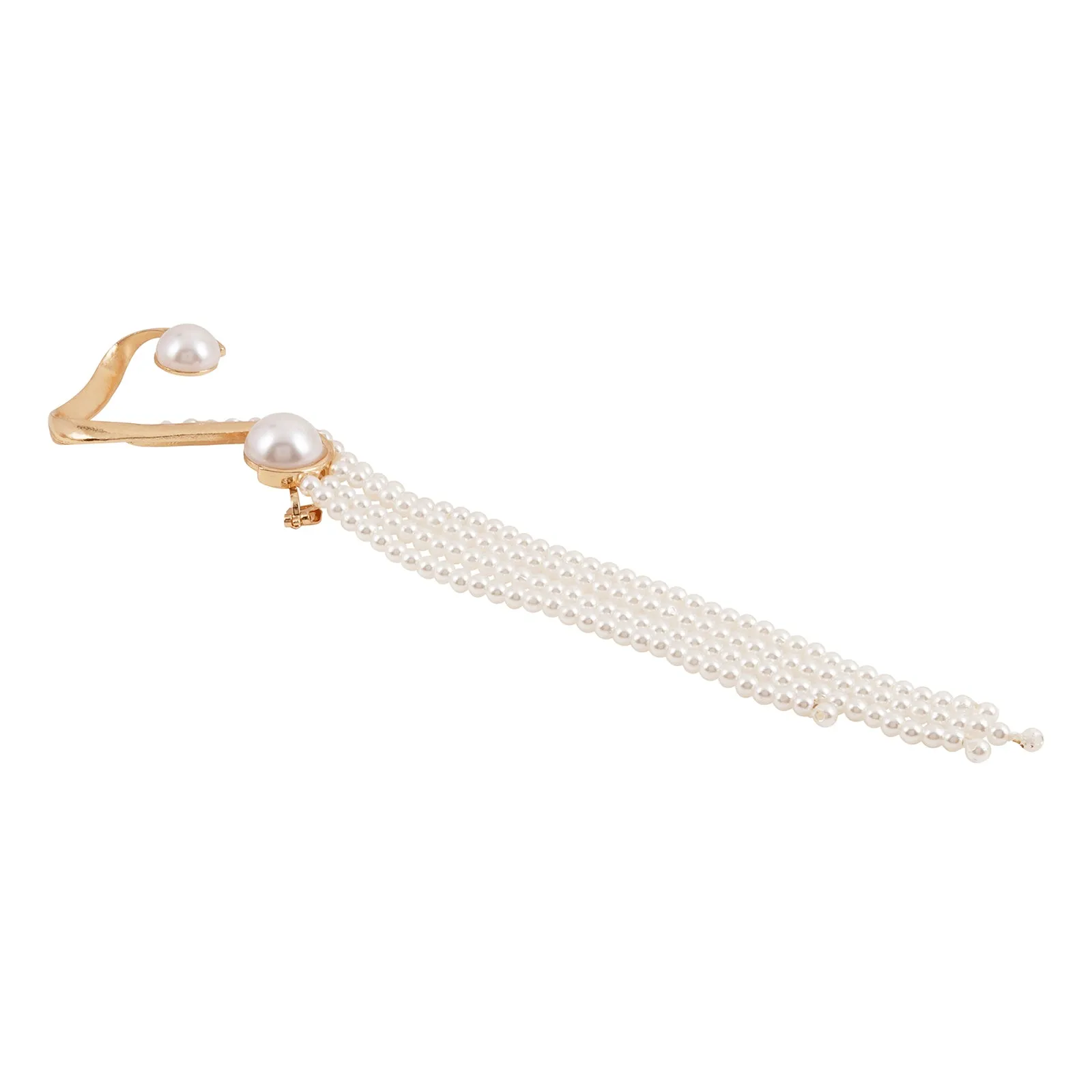 Pearline Gold Earcuff