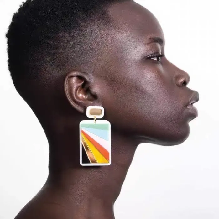 Perfume Bottle Earrings