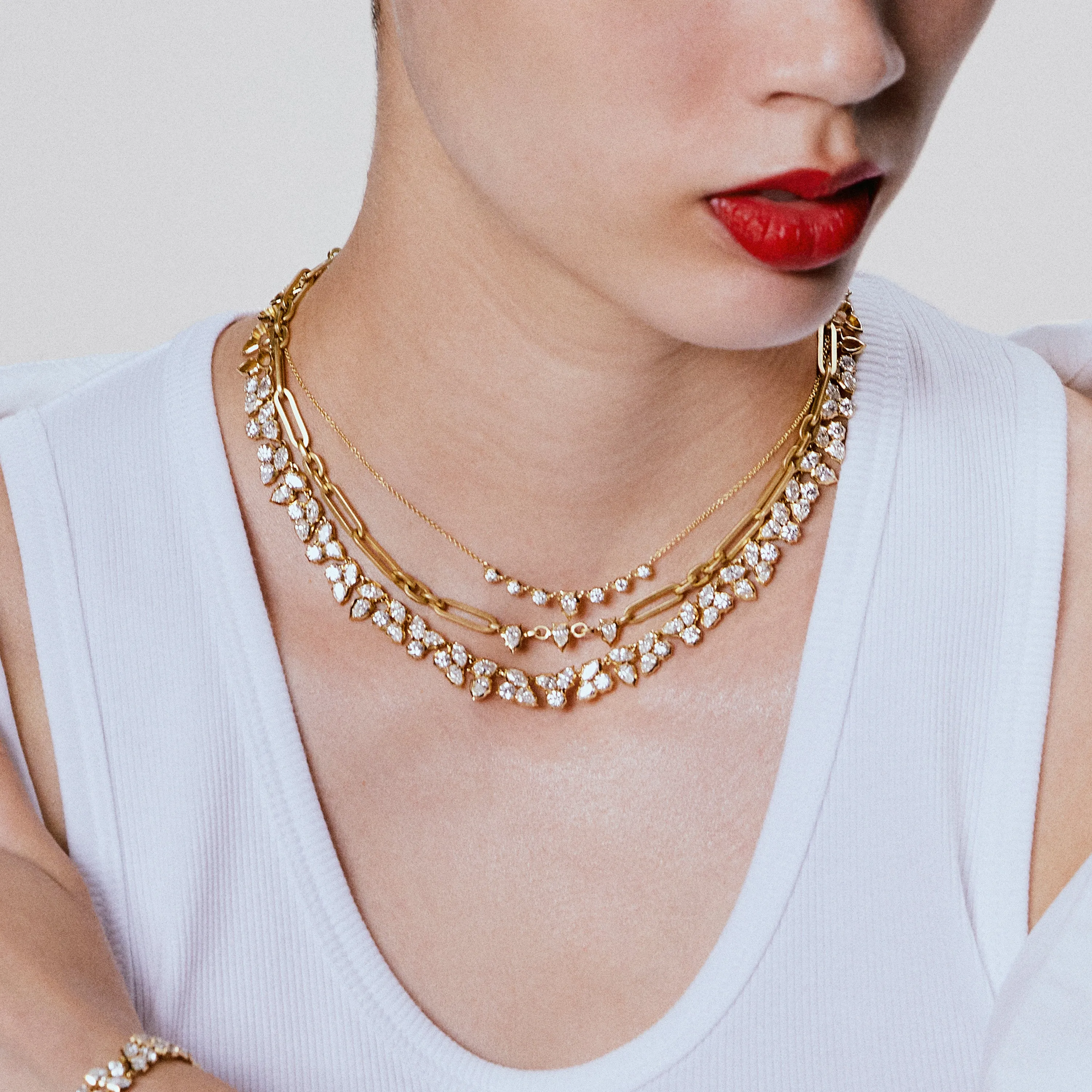 Poppy Line Necklace