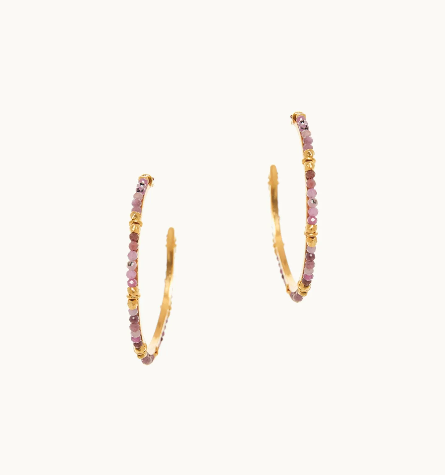 "Funky" Hoop Earrings