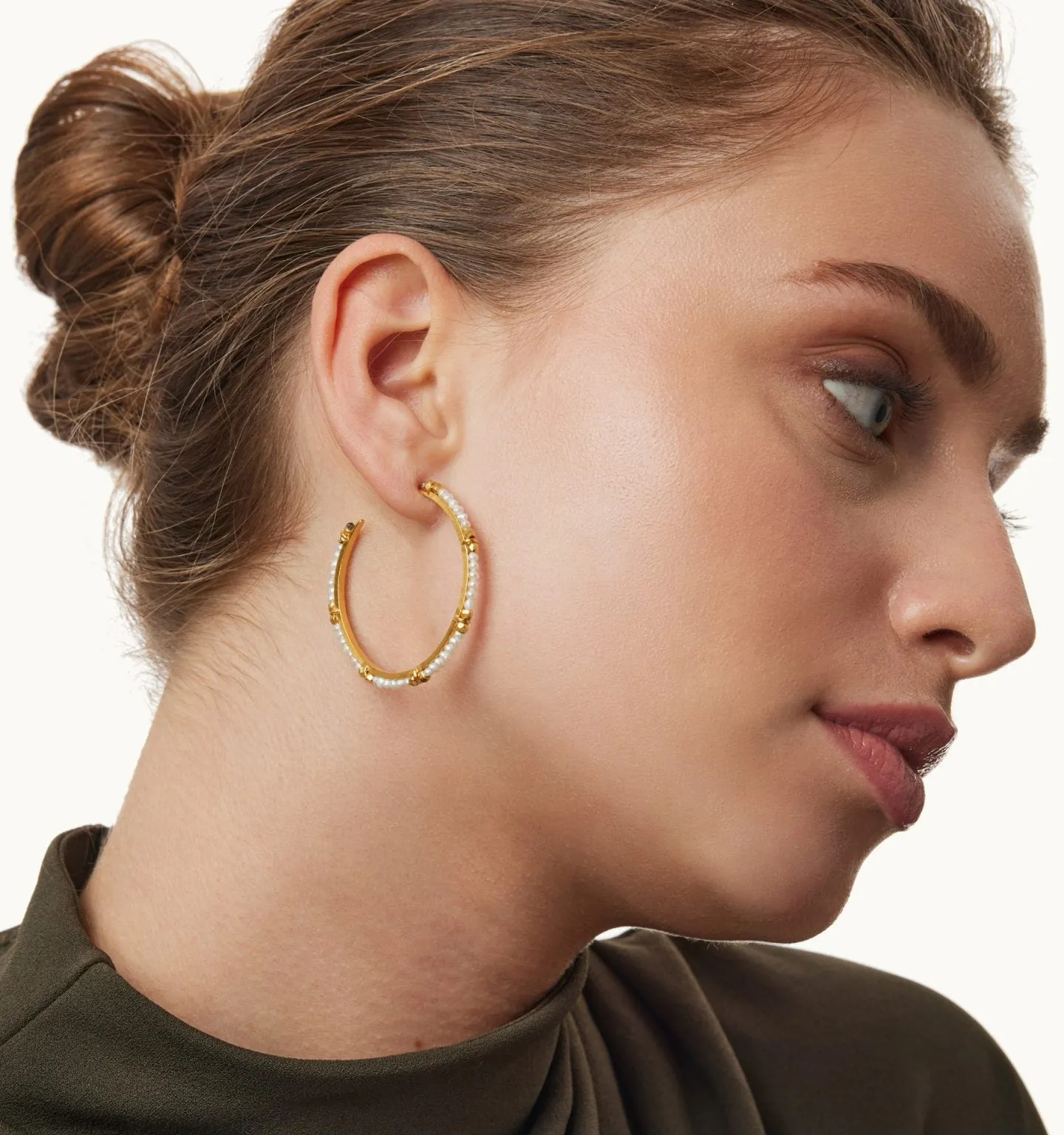 "Funky" Hoop Earrings
