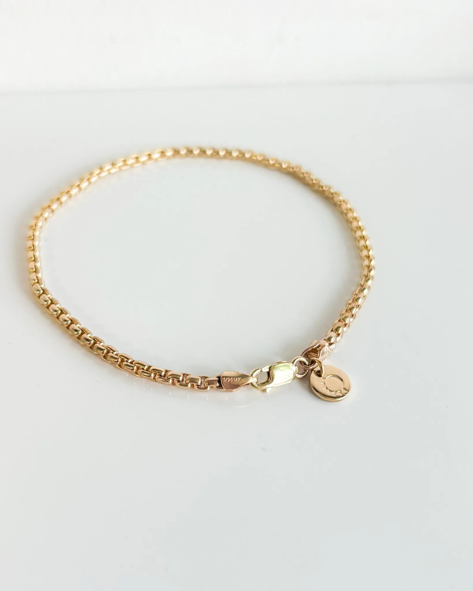 SAIL// box chain bracelet