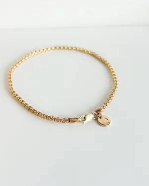 SAIL// box chain bracelet