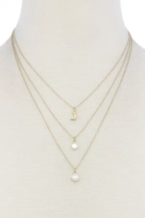 Sexy Chic Pearl 3 Layer Necklace