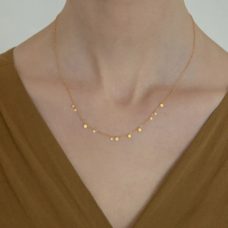 Shiny Fragment Chain Choker