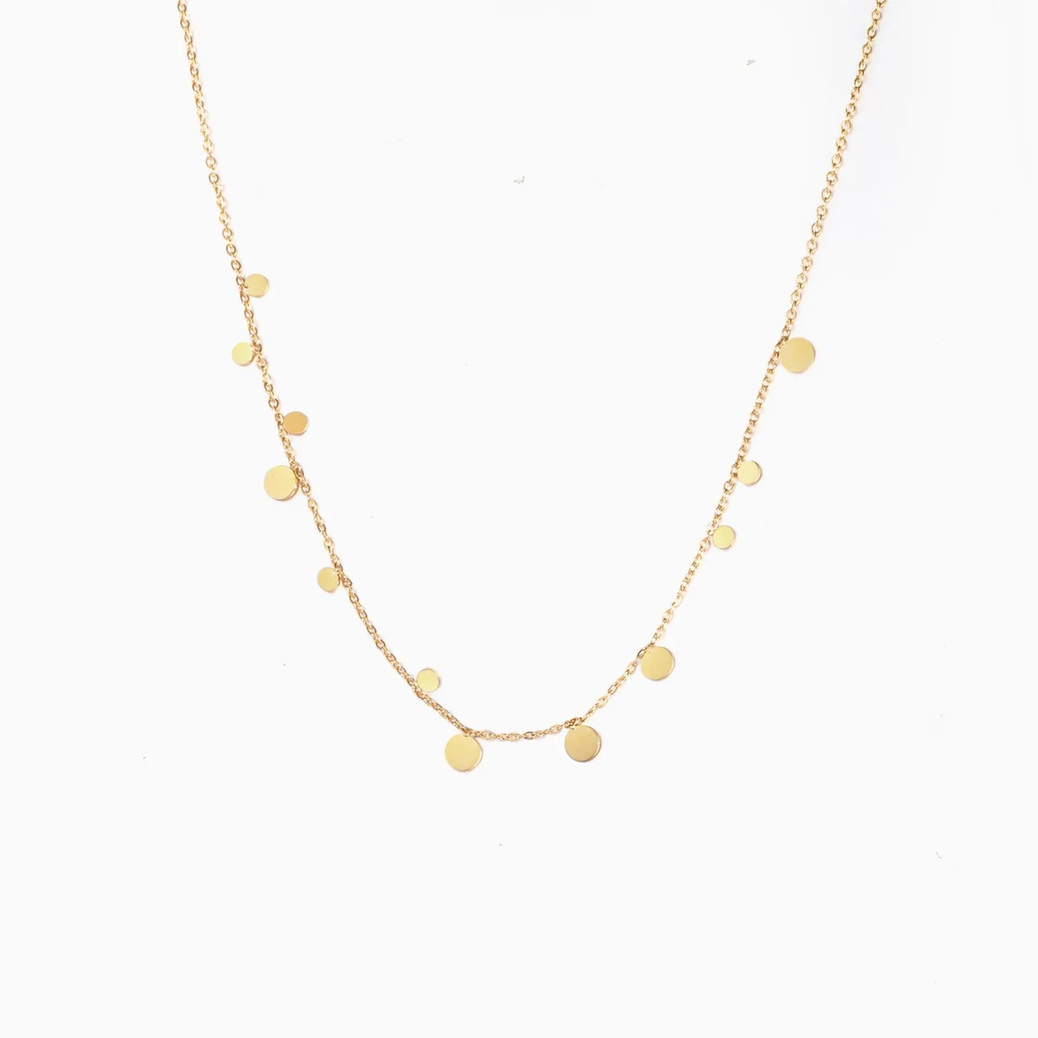Shiny Fragment Chain Choker