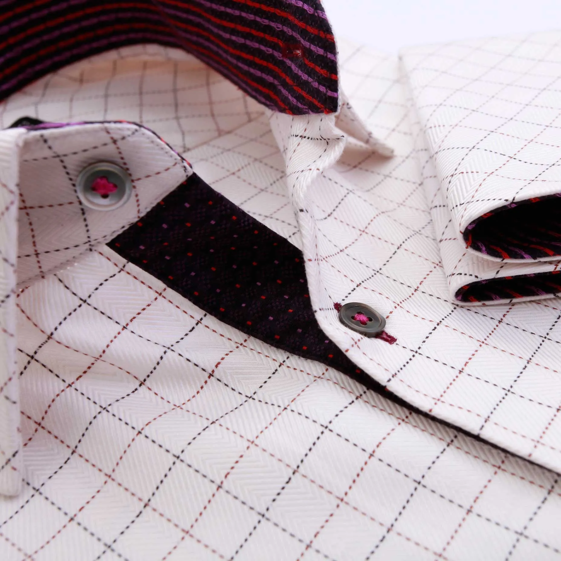 Shirt - Light brown Check