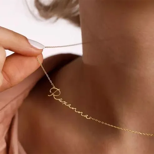 Signature Name Necklace