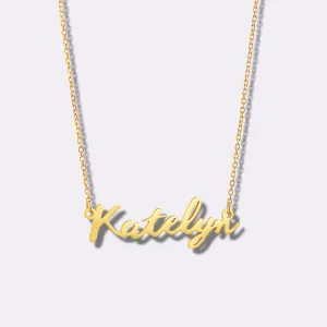 Signature Name Necklace