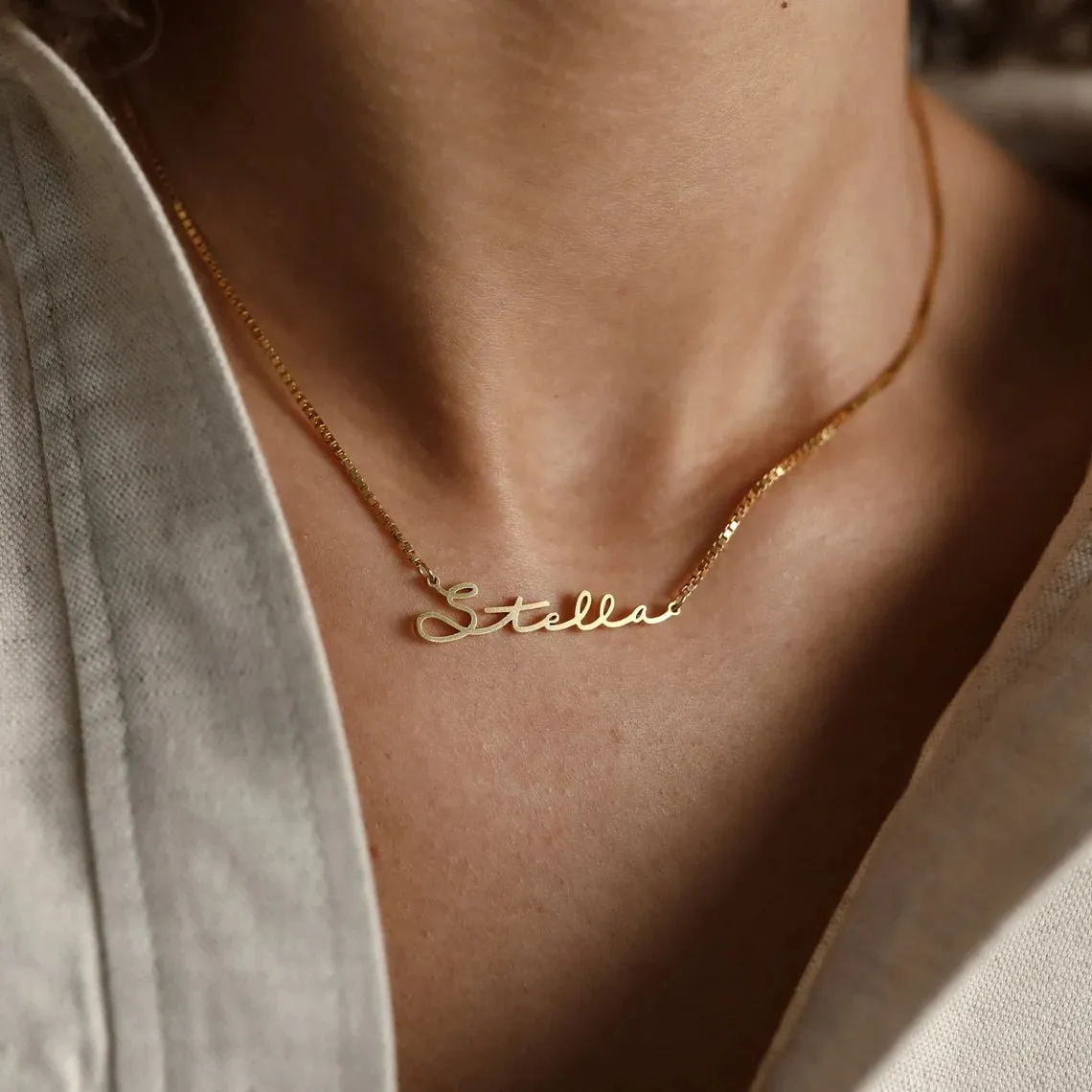 Signature Name Necklace