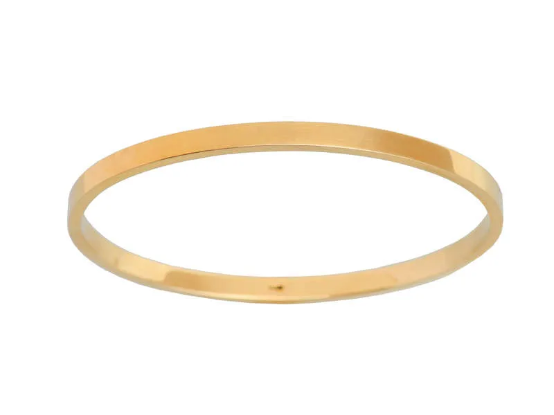 Sloan & Co. Oval Gold Antique Bangle