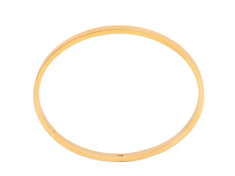 Sloan & Co. Oval Gold Antique Bangle