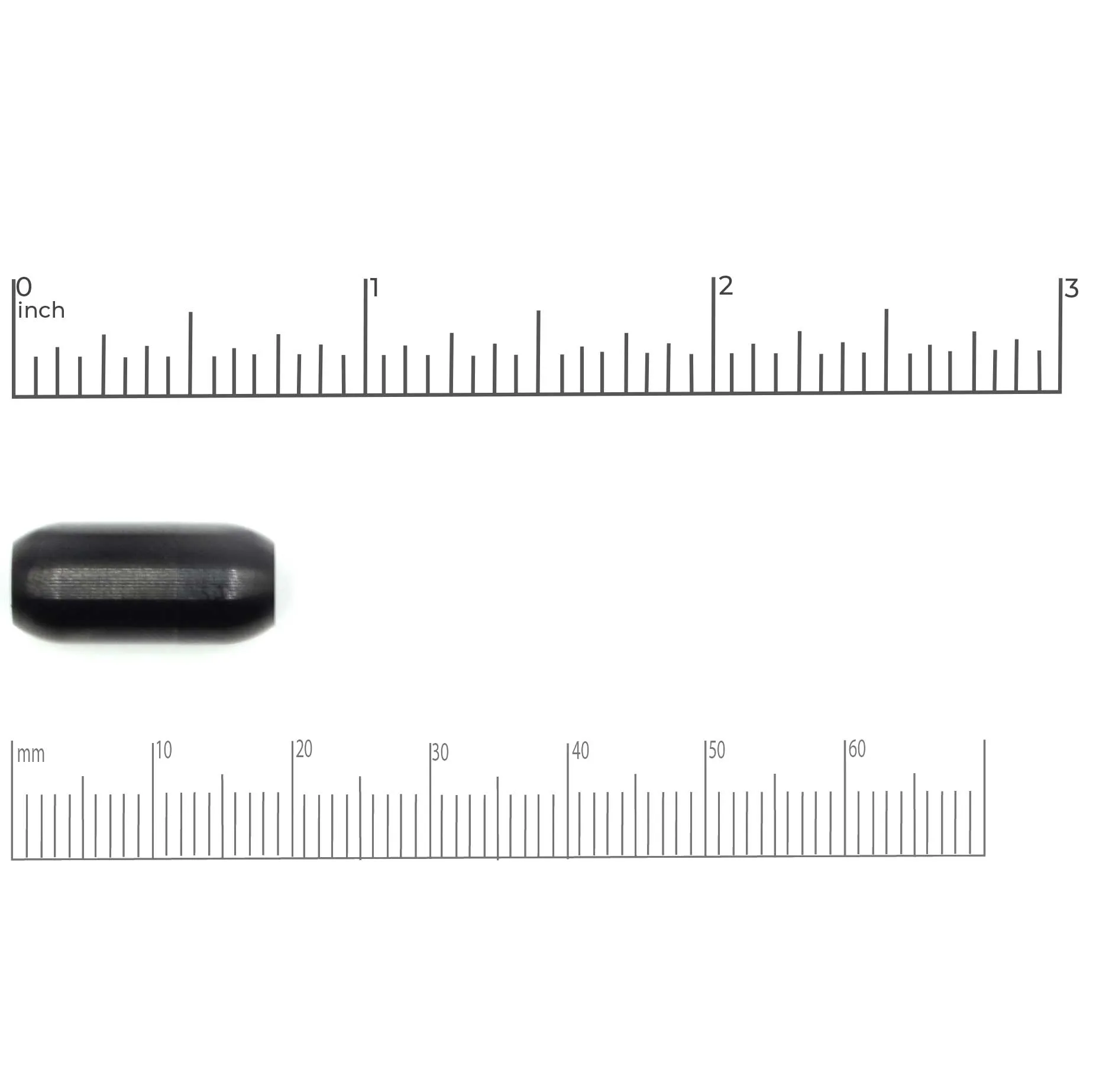 Smooth Barrel Clasp 5mm- Matte Silver