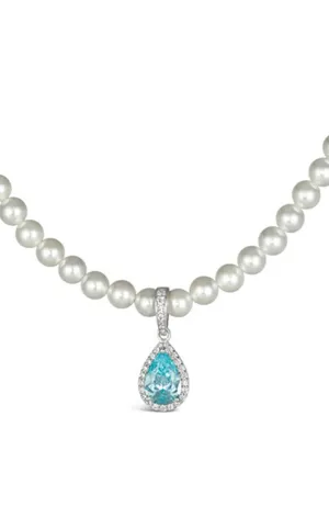 Sophia 08 Aqua Necklace