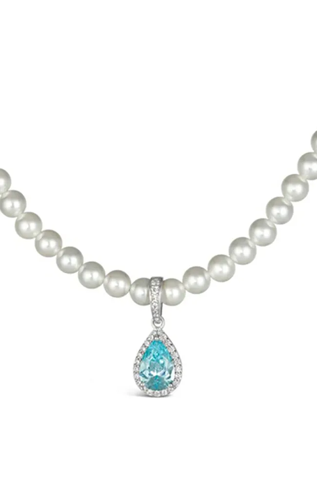 Sophia 08 Aqua Necklace