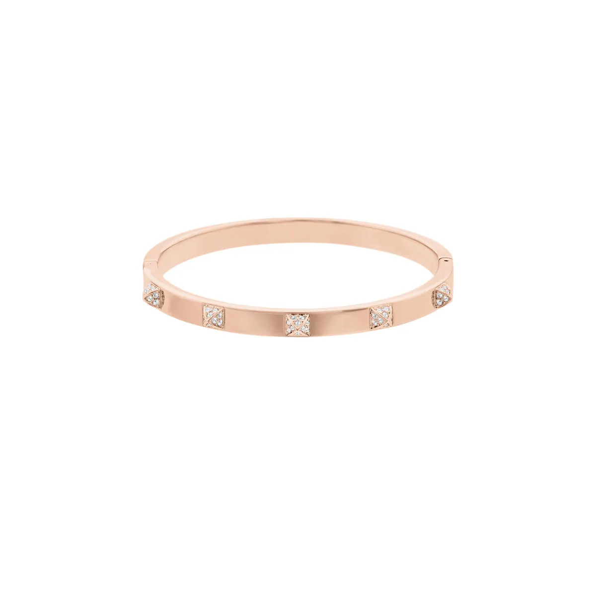 Swarovski Rose Gold-Tone Plated Tactic Bangle