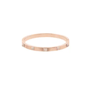 Swarovski Rose Gold-Tone Plated Tactic Bangle