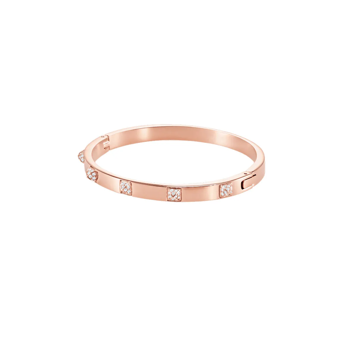 Swarovski Rose Gold-Tone Plated Tactic Bangle