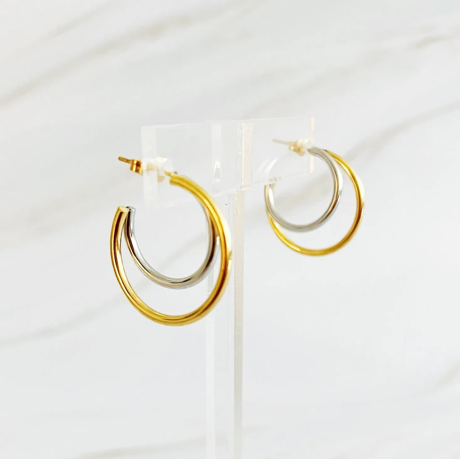 Take Two Hoop Earrings