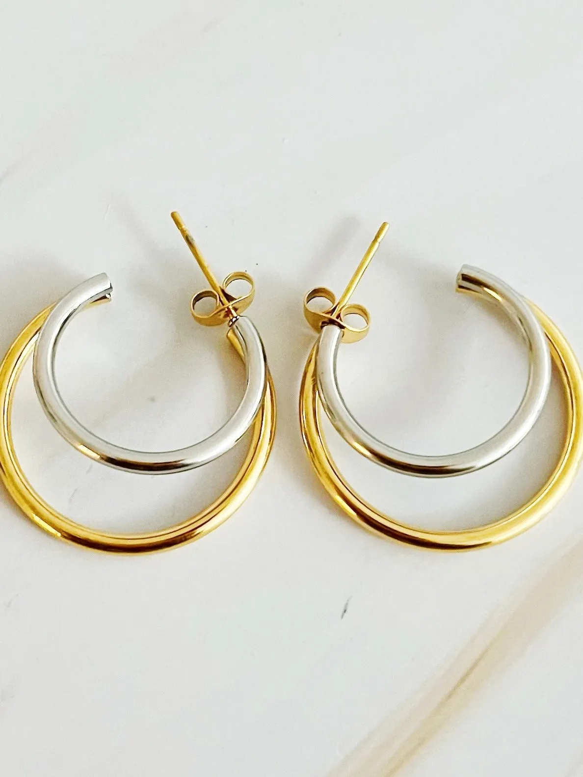Take Two Hoop Earrings
