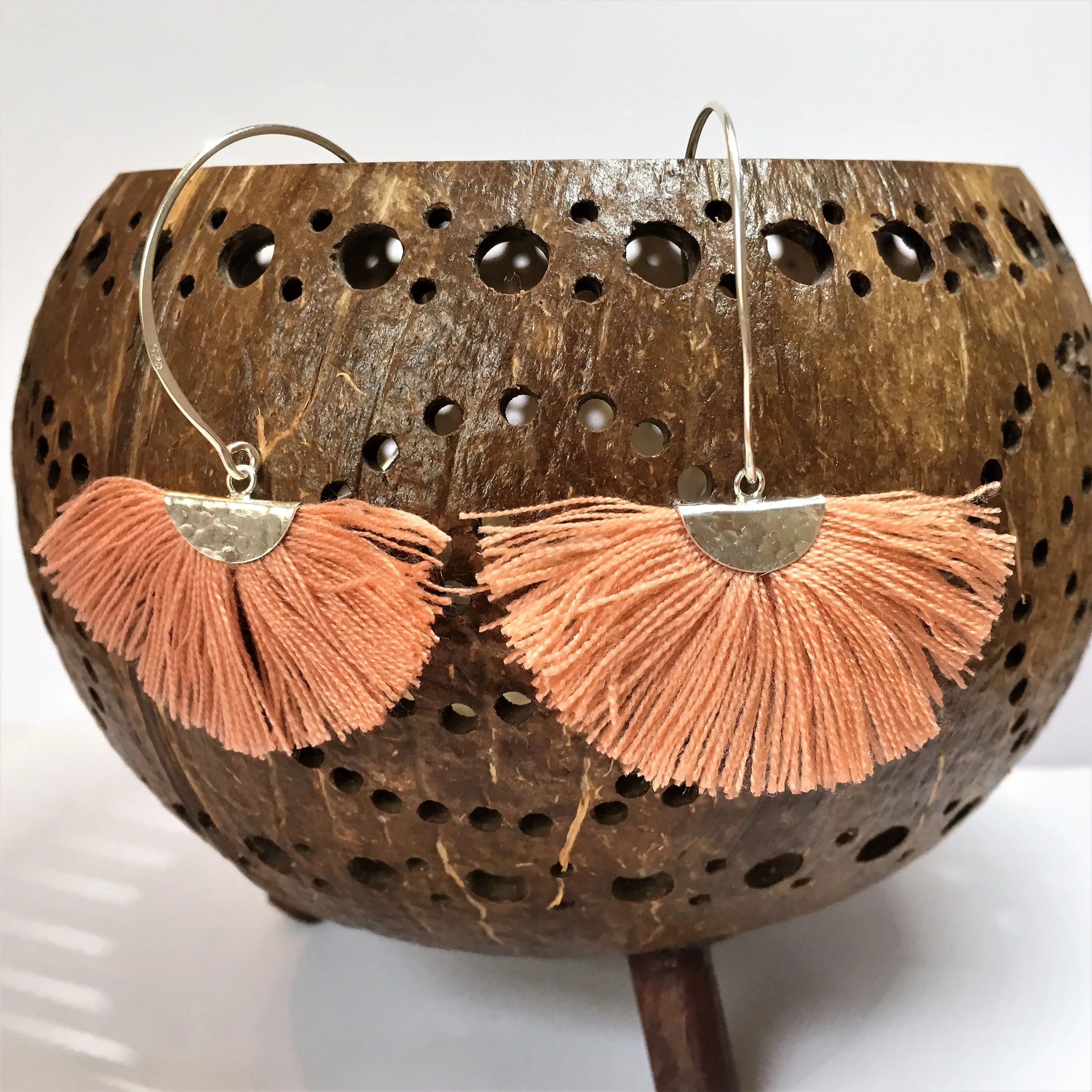 Tassel Hoop Earrings - VE298