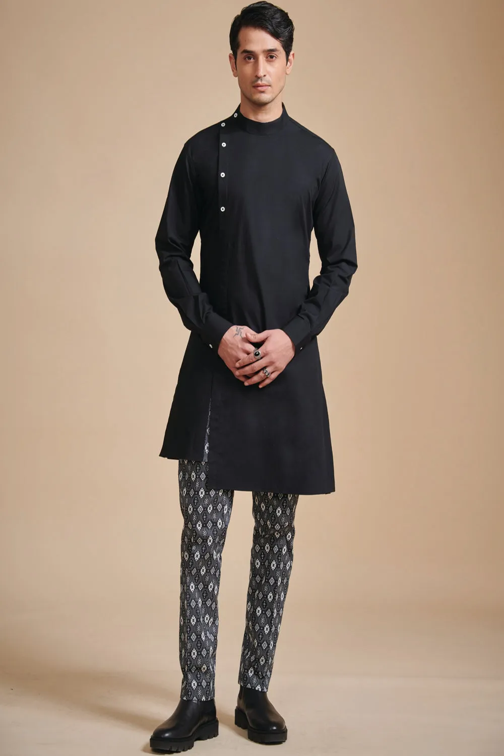 The Asymmetric Shirt Kurta