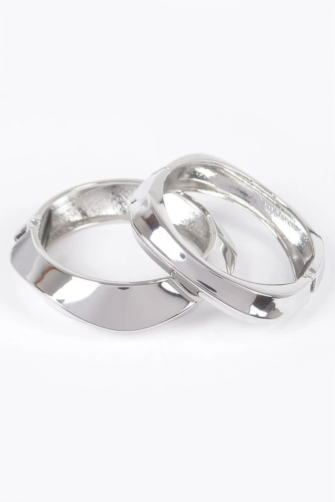 Three Pieces Set Metal Bangle