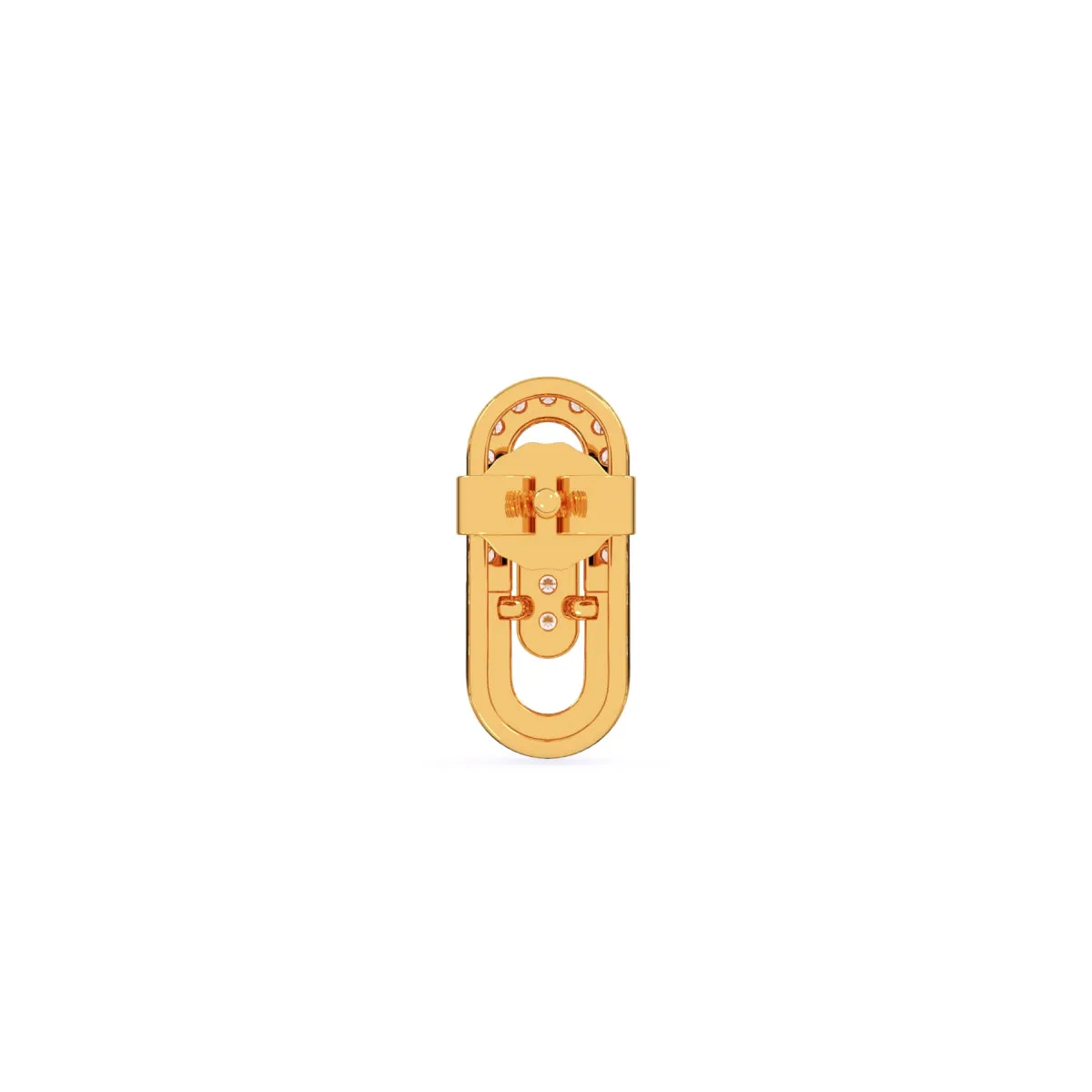 Timeless 14K Gold And Diamond Earrings