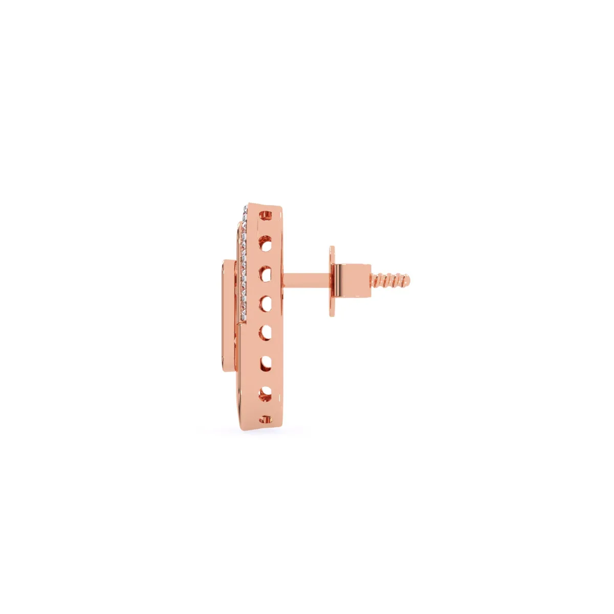 Timeless 14K Gold And Diamond Earrings