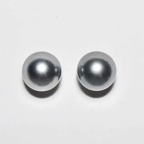 Timeless Elegant Tahitian Pearl Stud Earrings 12mm