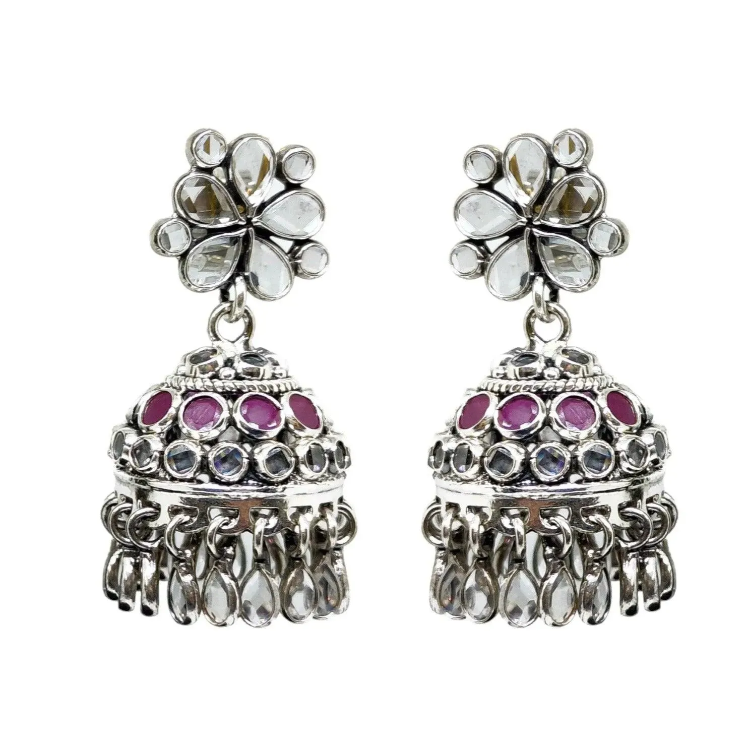 Timeless Jhumkas in Silver for Women