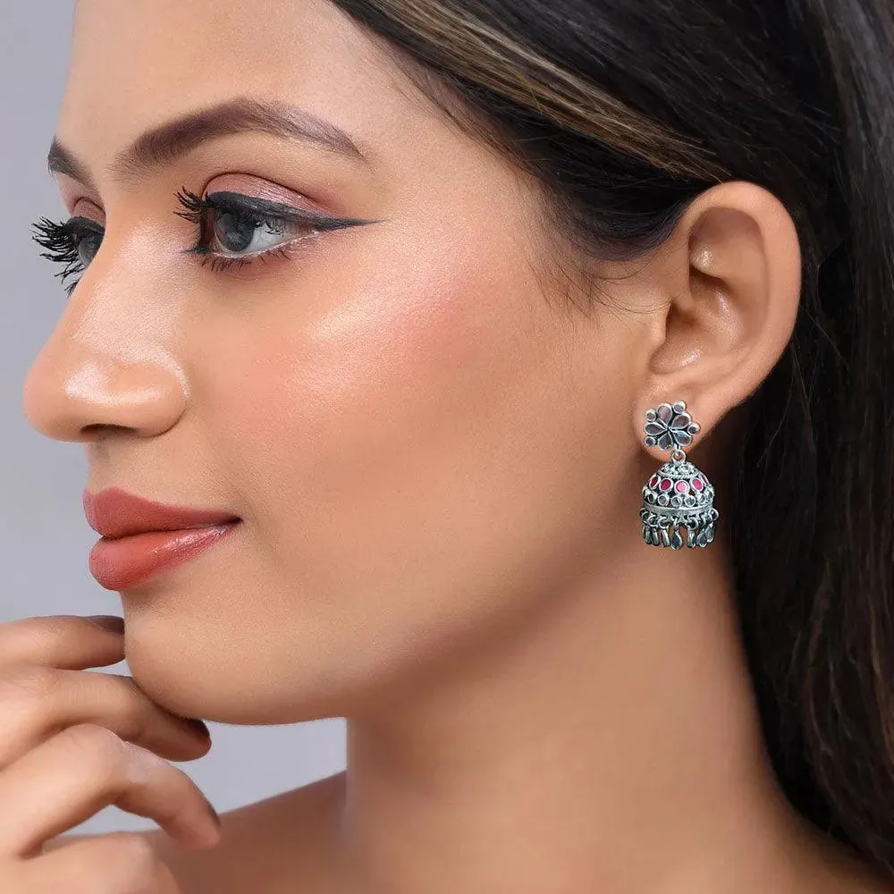 Timeless Jhumkas in Silver for Women
