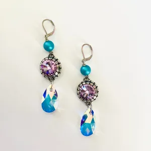 Timeless Sparkle Drop Earrings