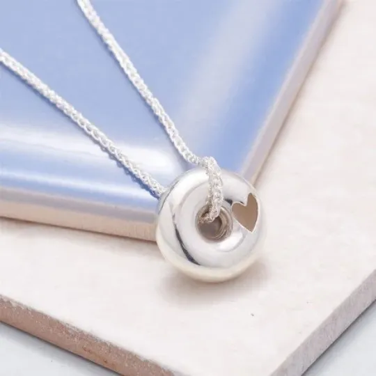 Torus Heart Necklace