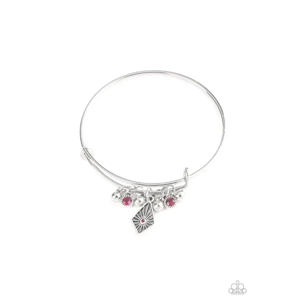 Treasure Charms - Pink Bracelet