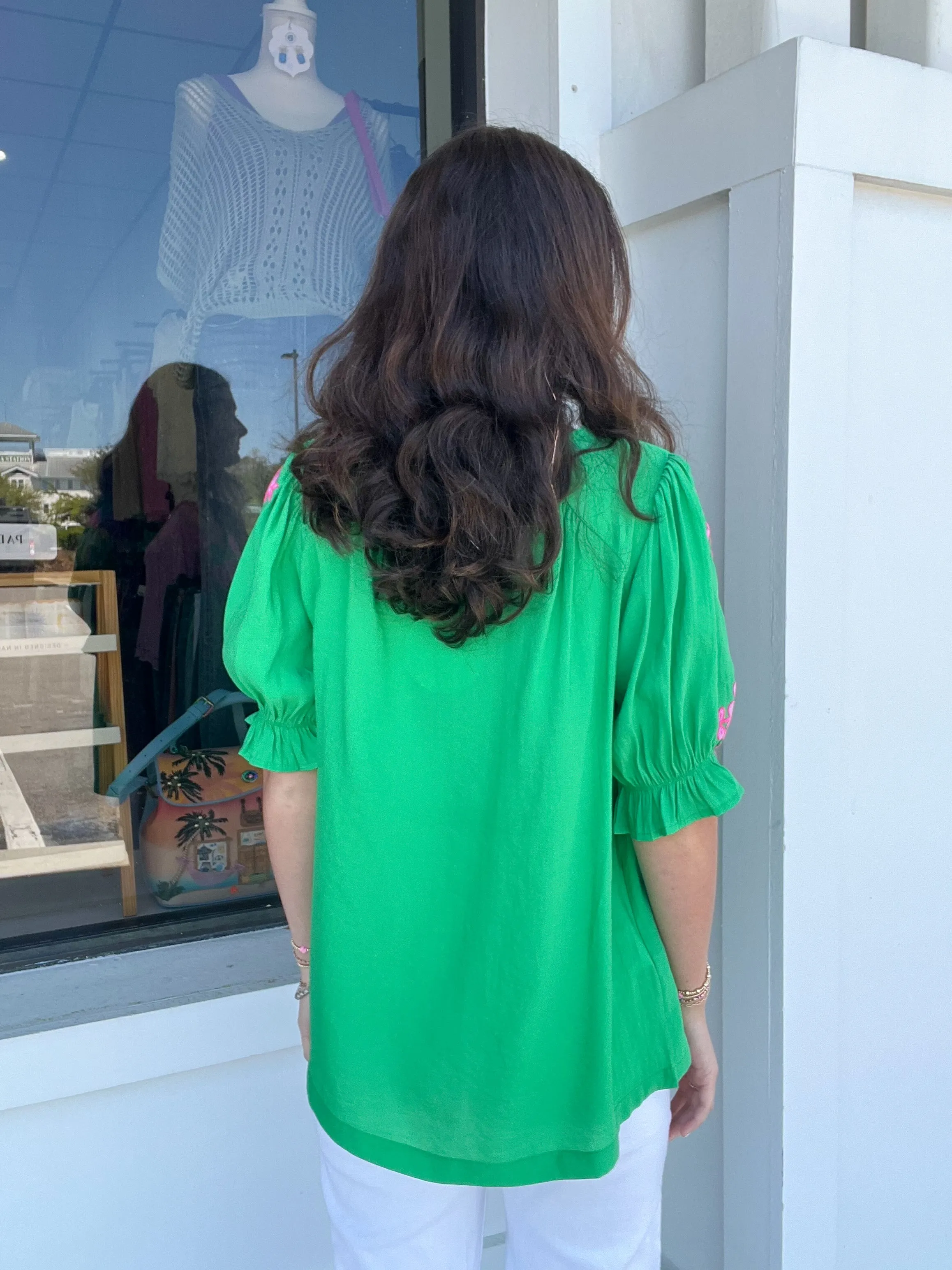 Umgee Floral Breakthrough Top